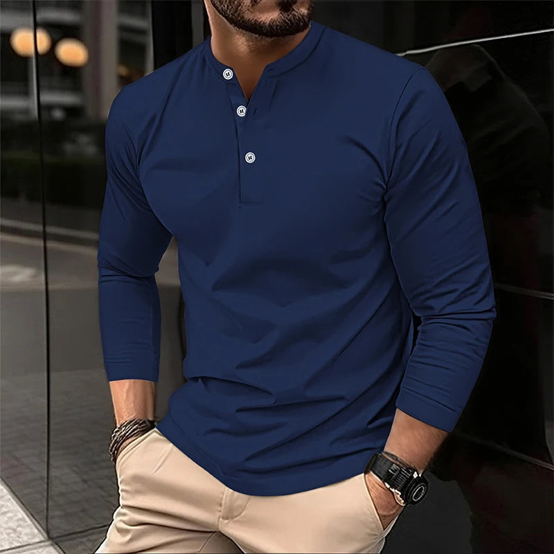 Polo a maniche lunghe comfort