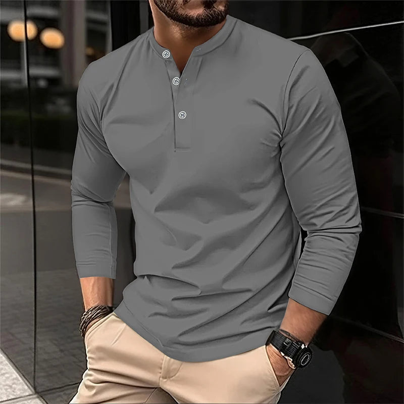 Polo a maniche lunghe comfort